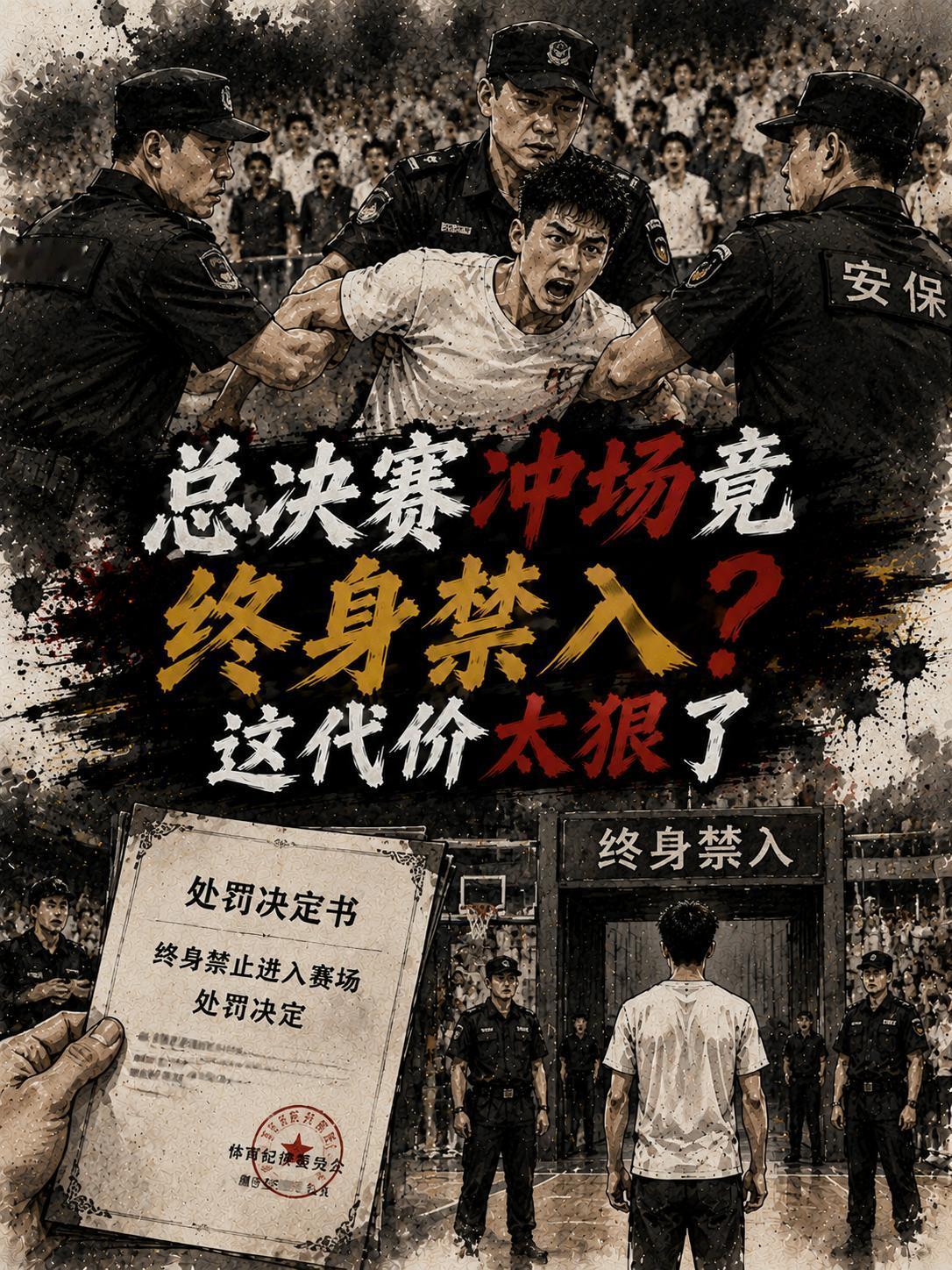NBA这波处罚太狠了？总决赛冲场球迷竟被终身禁入所有场馆——但这，就是冲动的代价