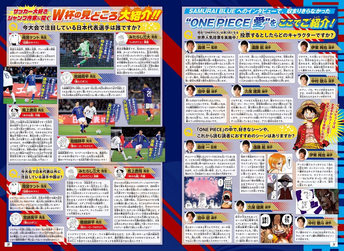 海贼王 【本田快讯】         周刊少年2026年28号中刊登的海贼王X日