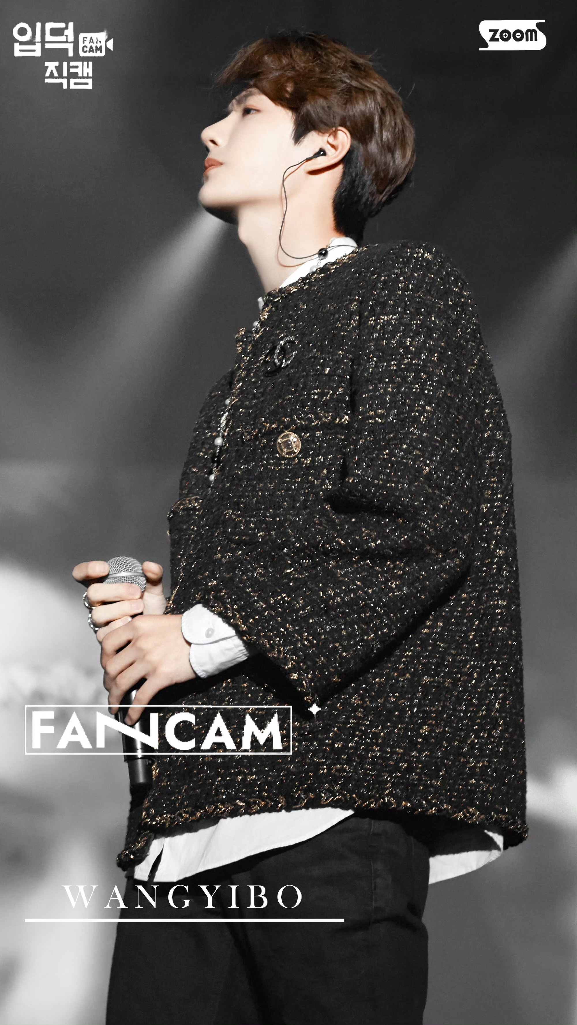 百万直拍 王一博 cr:logo 