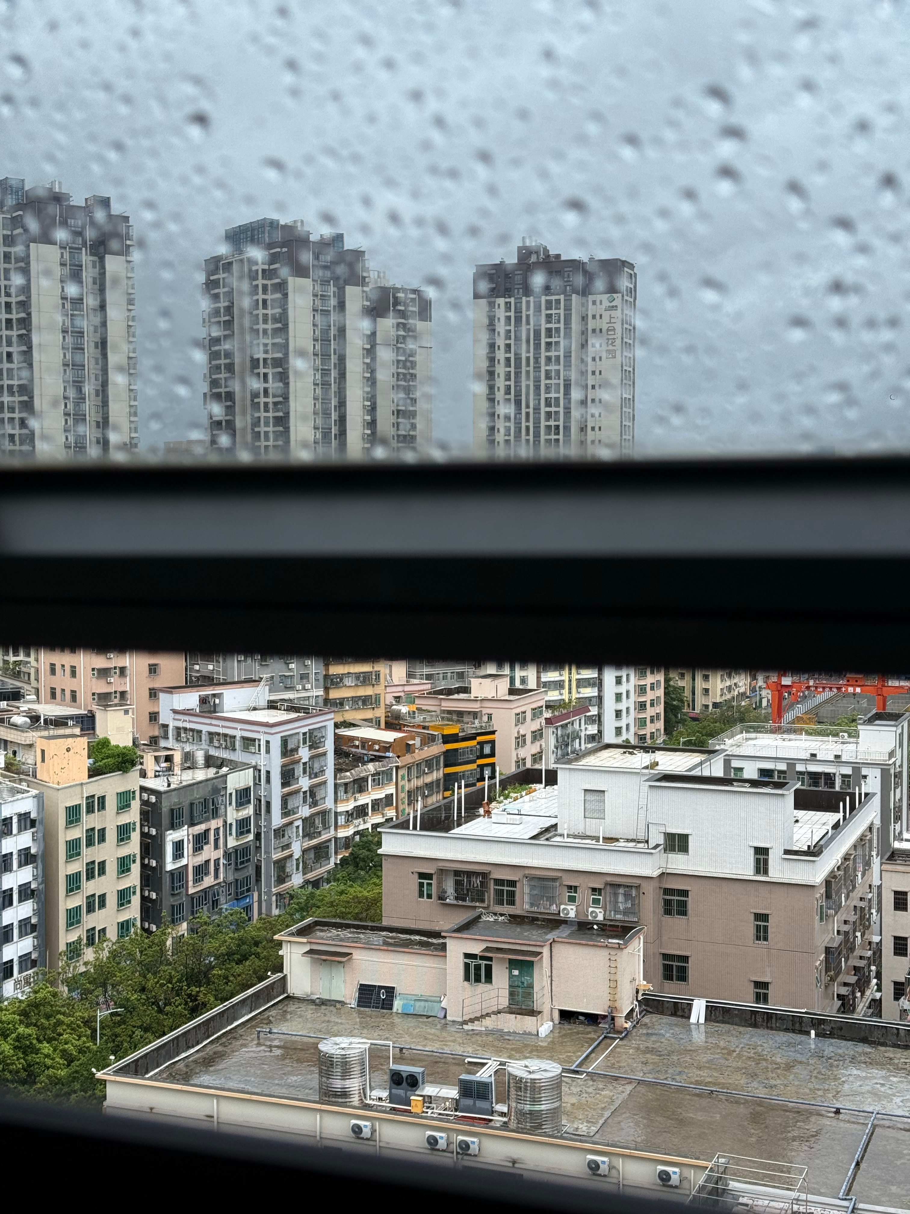 深圳天气 只能说深圳的雨果然聪明[捂嘴哭]一到8 9点，雨自然会变小的[无聊][