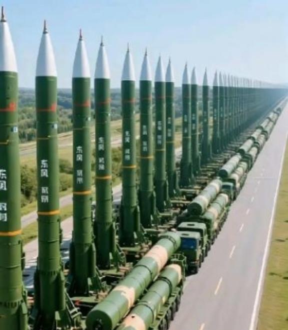 中国可以告诉日本及美国，但凡中国想把导弹射向日本全境，看看它们能拦截多少，发射5