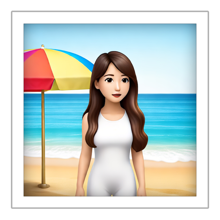 Apple Intelligence 图乐园二创的某日本女星（现已退役）这是谁呢