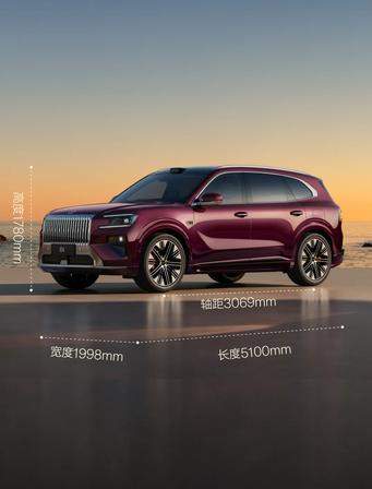 极氪 8X｜大五座高性能旗舰电混 SUV，兼顾豪华与性能