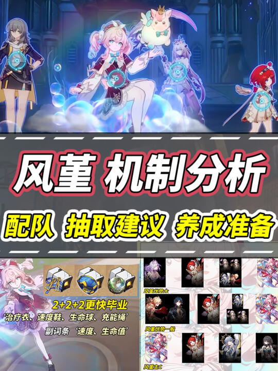 风堇机制分析｜抽取与配队建议