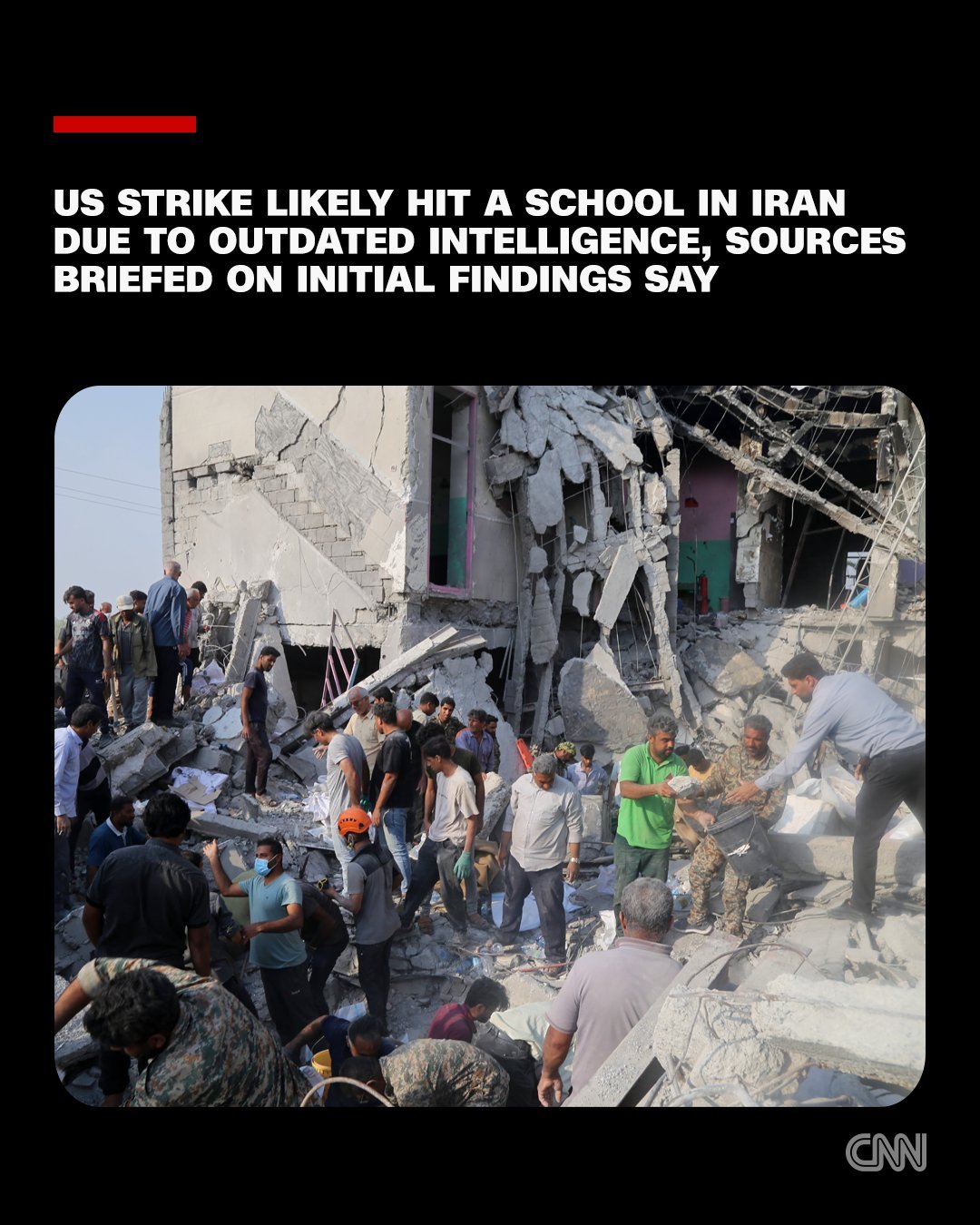 美军据称又是误炸¹ 刚刚CNN再次援引美国调查人士信息，再次说是美军“误炸”，因