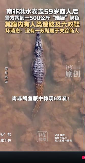 南非洪水肆虐夺走一名59岁商人踪迹，事发后当地警方全力展开搜寻排查，锁定并抓获一