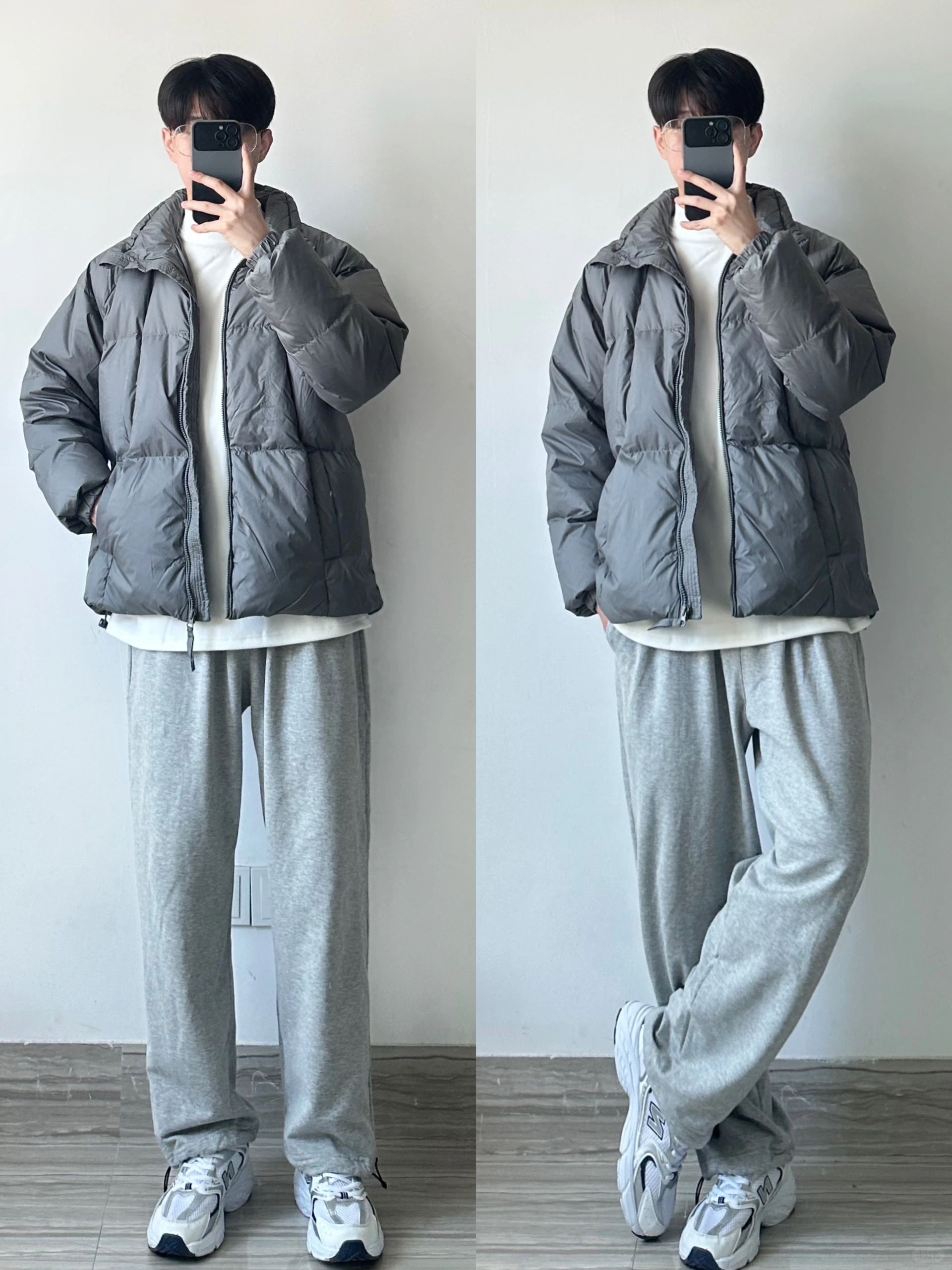 冬季穿搭｜低饱和羽绒服暖呼呼入冬