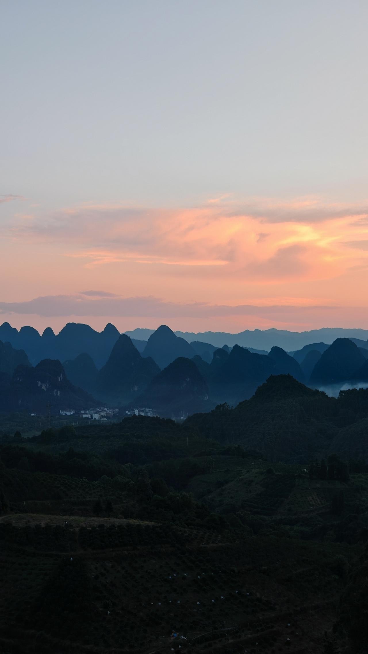 能交换一张你拍的天空吗？《江山如画》落日余晖