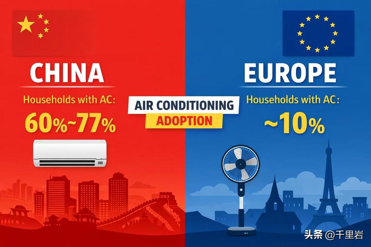 好吧，我觉得中国人宁可忍着耻辱，也要这样努力！！！
欧洲人快被空调这事逼疯了，嗯