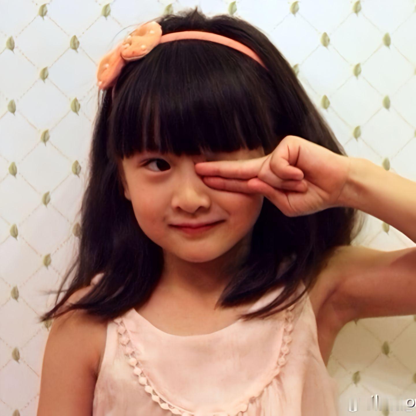 森碟下巴后缩矫正好了森碟小时候就特别的可爱！现在长大了也好好看看爸爸去哪儿的时候