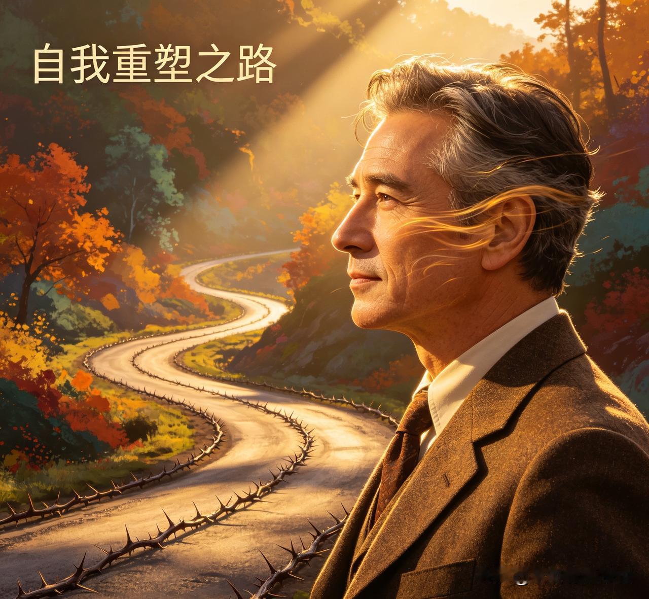 人生就像一面镜子，破碎在所难免。那些挫折、痛苦就像镜子的裂痕，会刺痛心灵，让人迷