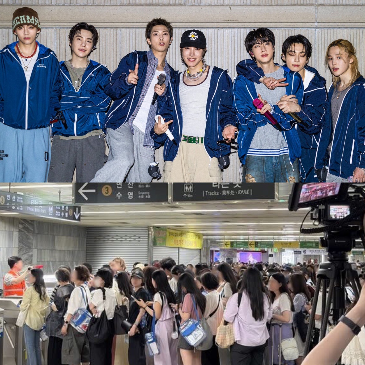 防弹少年团Arirang in Busan世界巡演演唱会期间 釜山地铁客流量超2