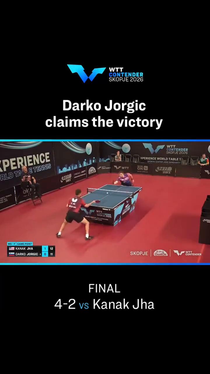 Darko Jorgic claims the victory FINAL 4-