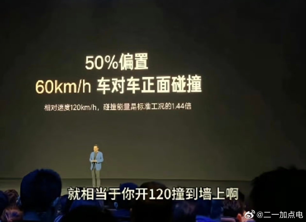 我物理一般般，探讨一个问题就说ppt上也只写了碰撞能量是标准工况的1.44倍而已