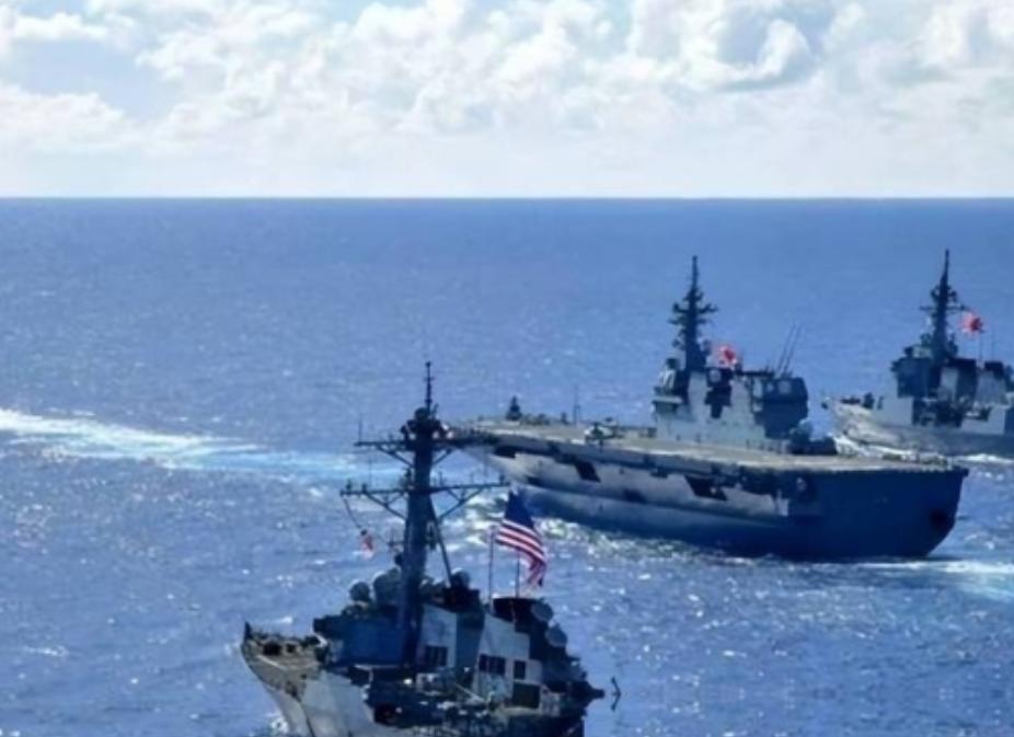 美国在赌，中国也在赌，美国赌中国不敢武力统一台湾，不敢打日本，而中国则在赌美国不