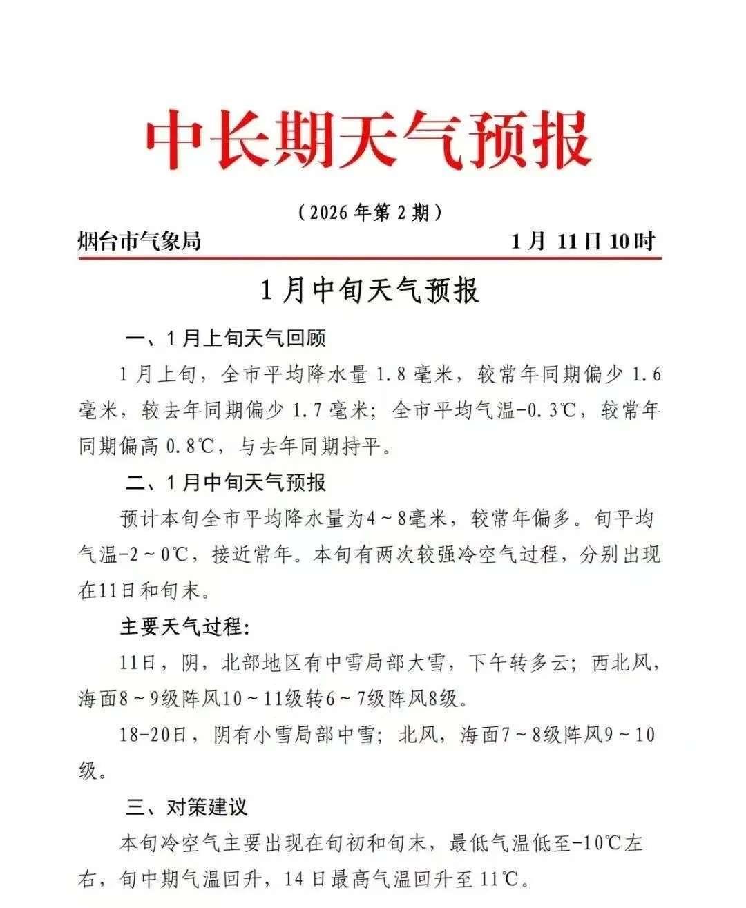 【下周还有雪】