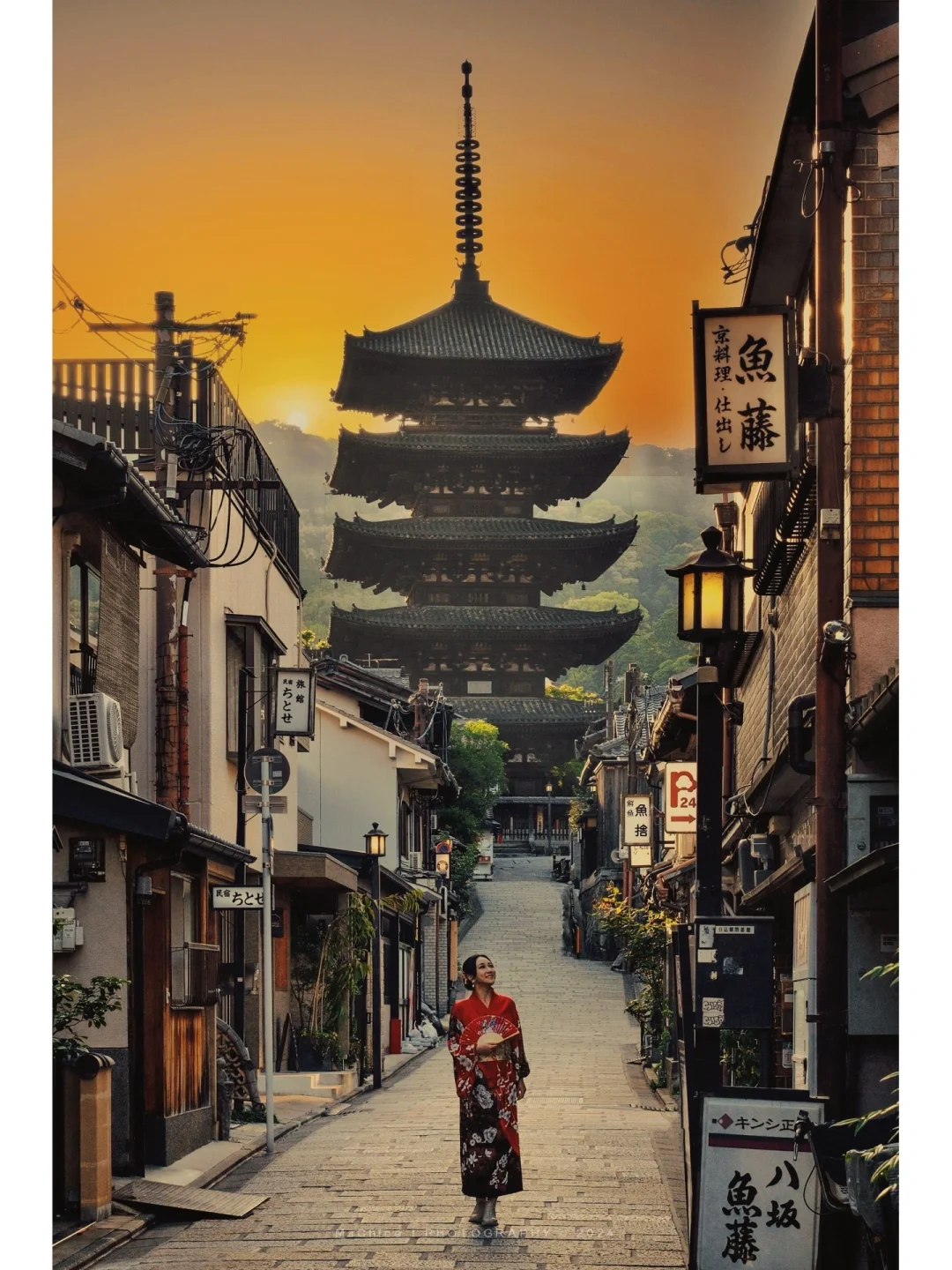 京都二三年坂9个绝美机位拼得是谁起得够早