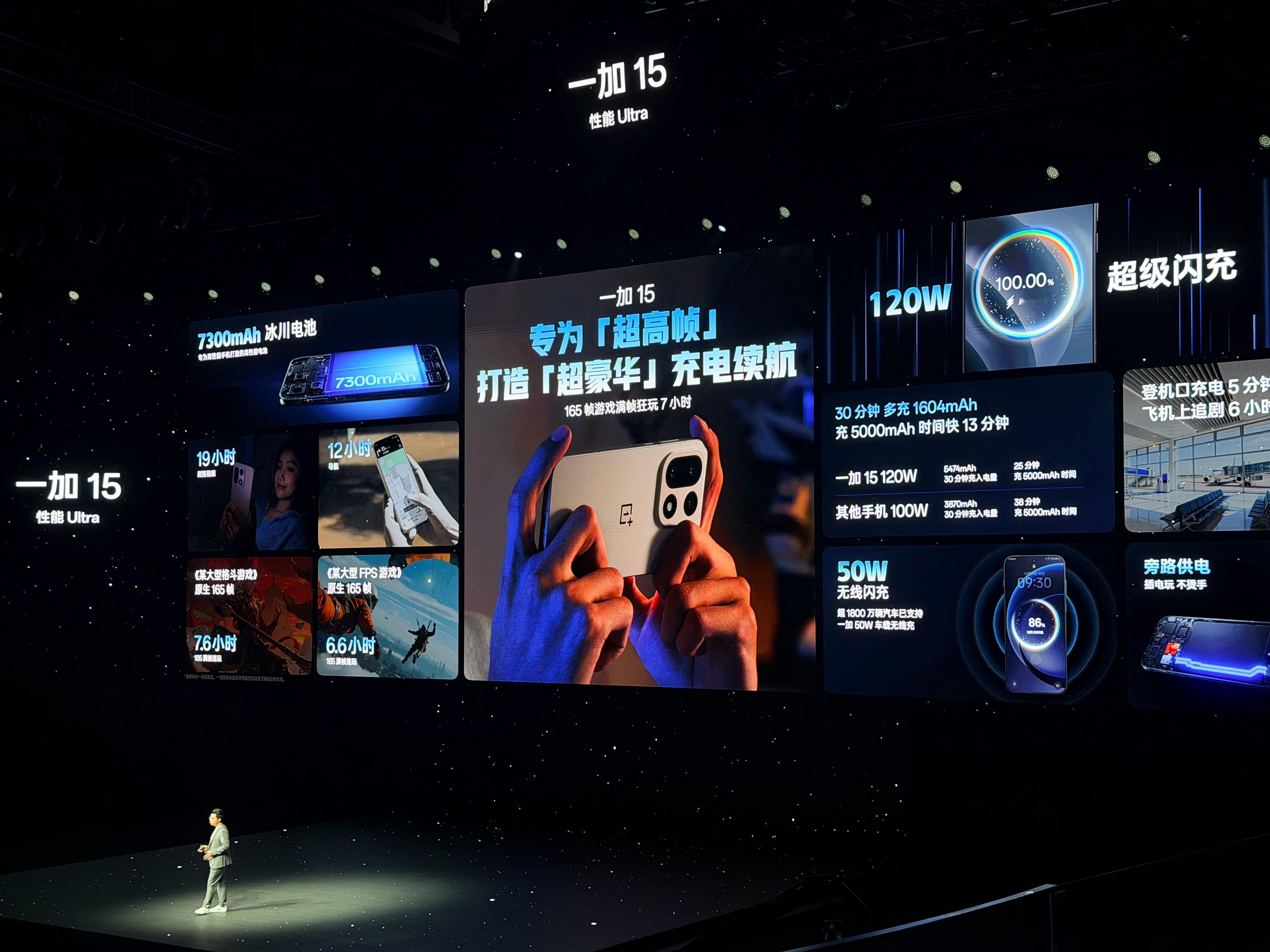 一加15这个配置咋样？[流鼻血]大电池，120W快充，165Hz屏 ​​​