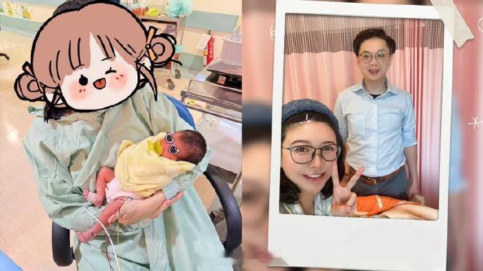 蝴蝶姐姐得双胞胎蝴蝶姐姐再当妈 恺乐刚刚在IG宣布，已平安生下双胞胎女儿，正式升