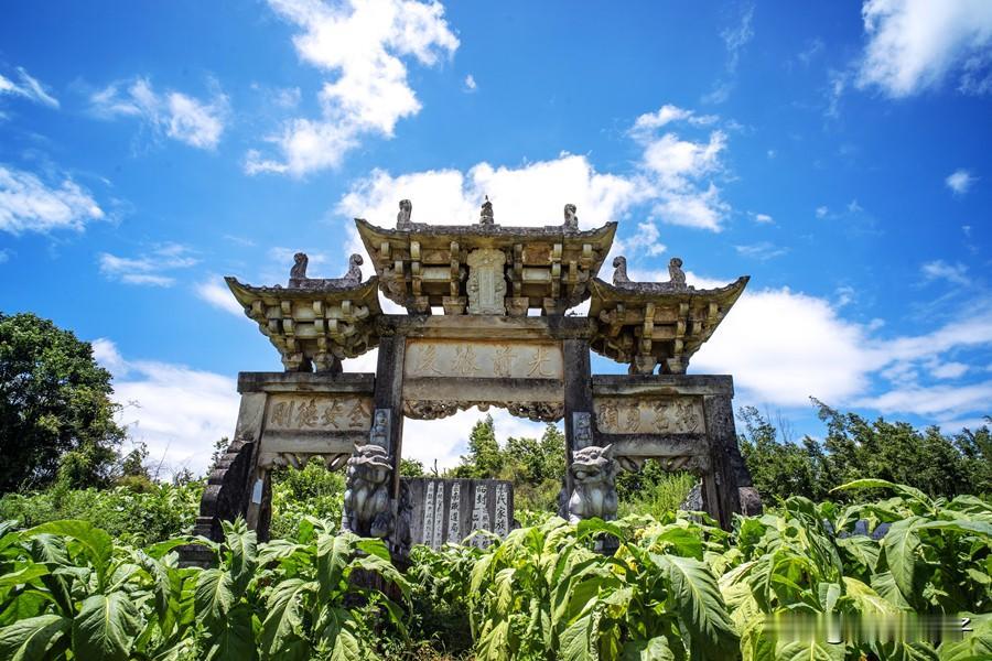 军门祖茔牌坊，位于云南省红河州泸西县向阳乡阿盈里村东1.5公里处，始建于清同治十