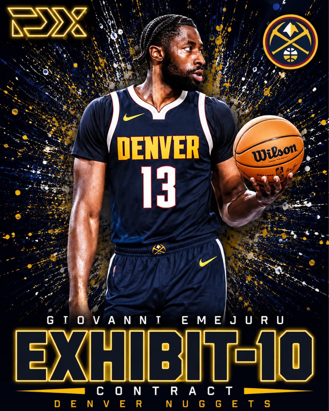 据DraftExpress消息源透露，东卡罗来纳大学的乔瓦尼·埃梅朱鲁已同意与丹