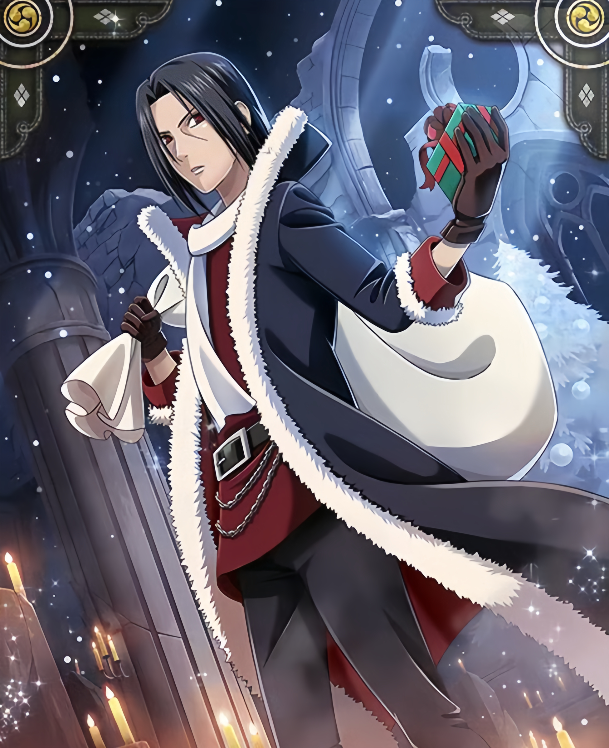 整理高清修复了一些『疾风乱舞』里带有圣诞节🎄 & 万圣节🎃 元素的人物插图！