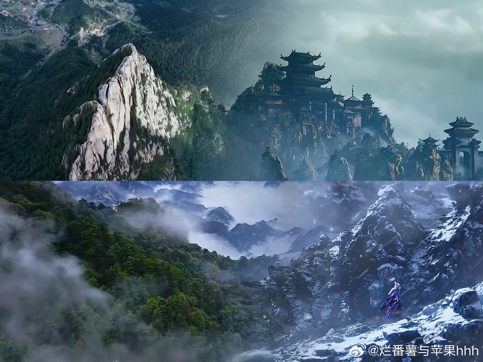 仙逆王林带你看100座山峰 一边欣赏秀美山川，一边回味剧情，体验感十分丰富 仙逆
