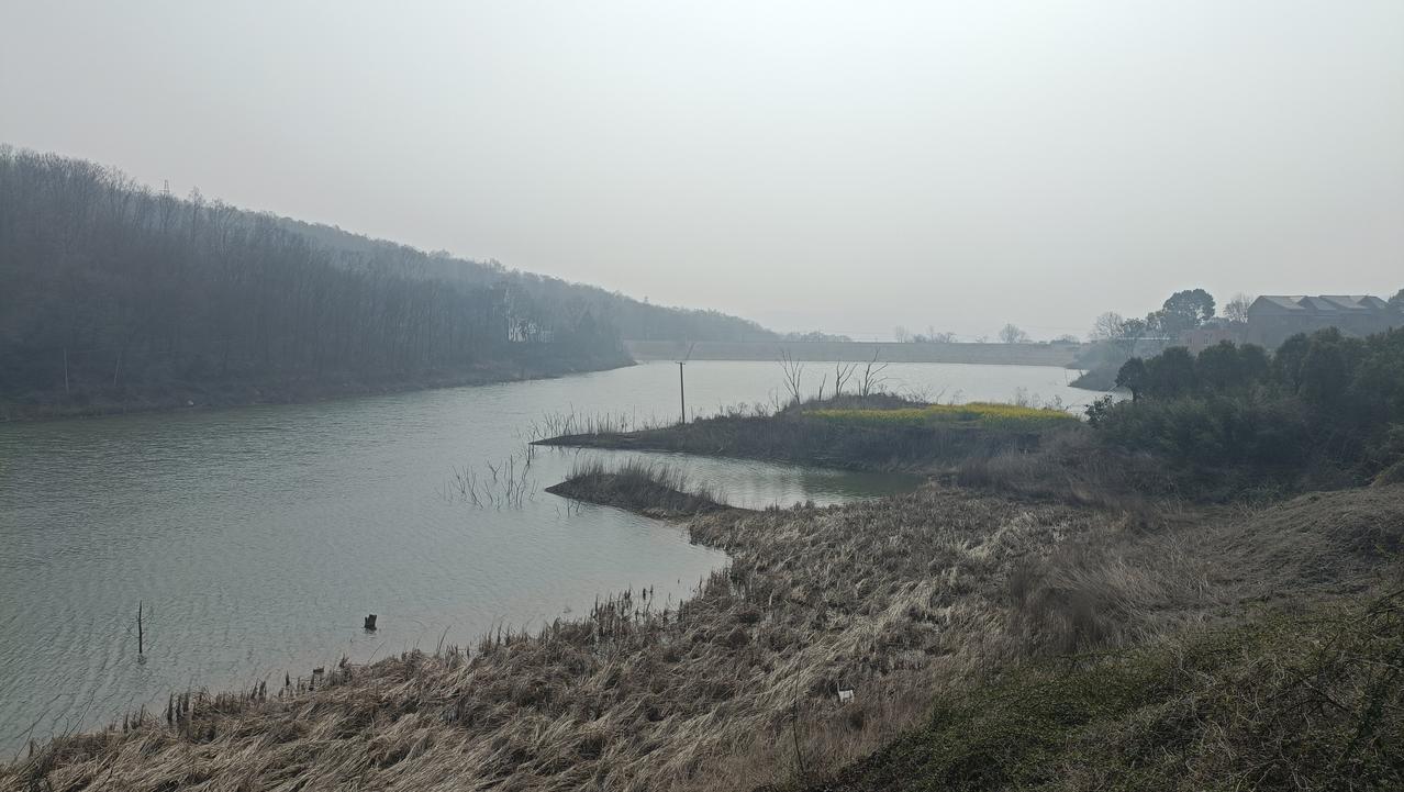 今天出来爬山啦，因为天气很好。
没啥目的地，顺着南庄河走，结果越走越远，都走到安