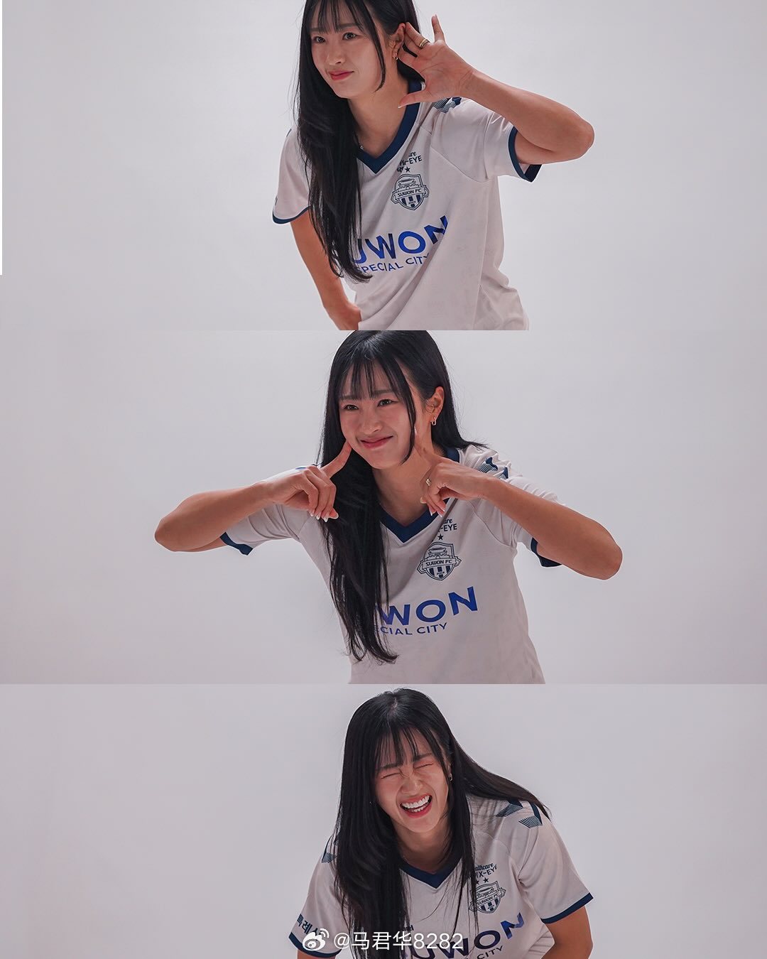 水原FC女足球员崔宥莉新赛季定妆照。 