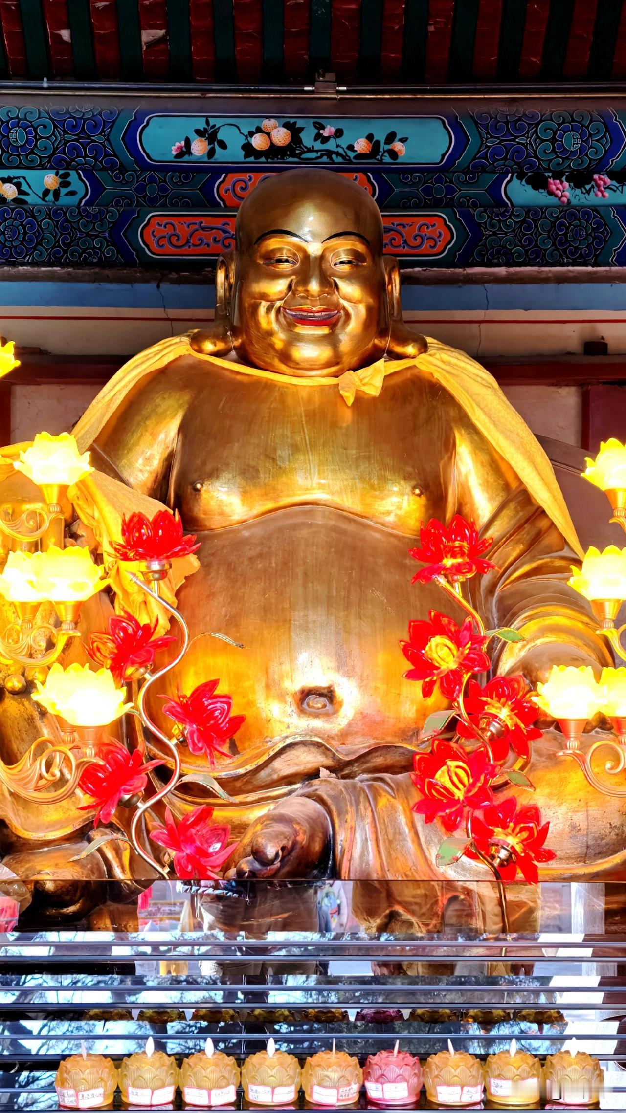 北京八大处公园的佛像和壁画