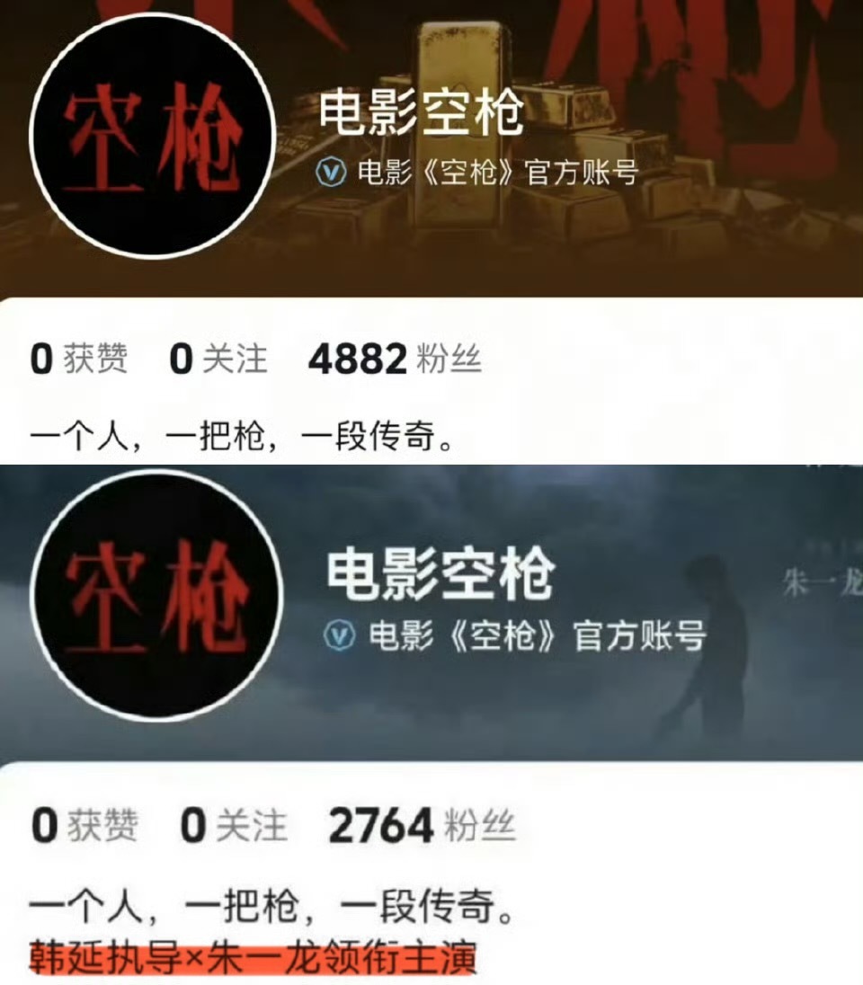 一眼看到全是主演！空枪空枪去掉朱一龙大男主简介