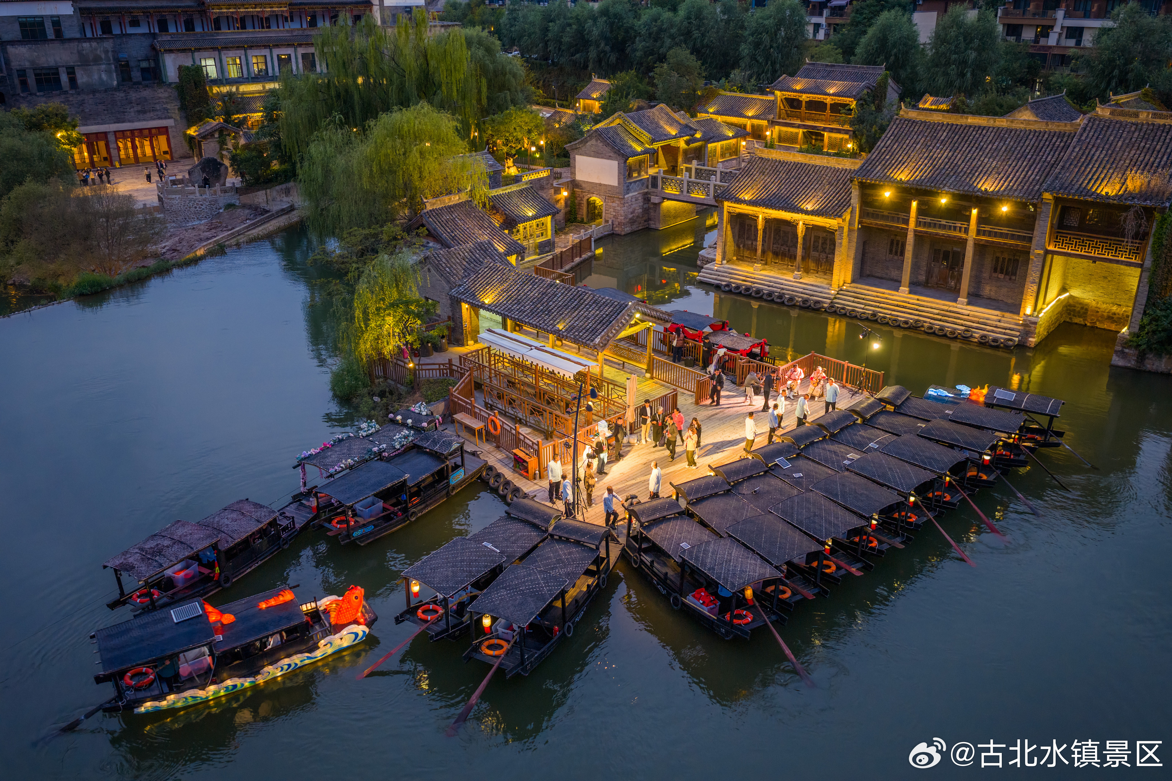 不必纠结过往，不必忧虑明天当下安睡，便是最好的圆满晚安，宝子们～#古北水镇# #