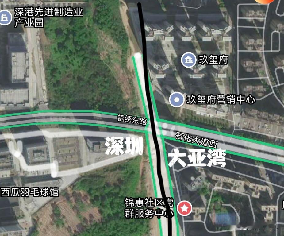 大亚湾石化大道，也许不是区内最宽的路，但一定是最长最美的一条大道。
     双