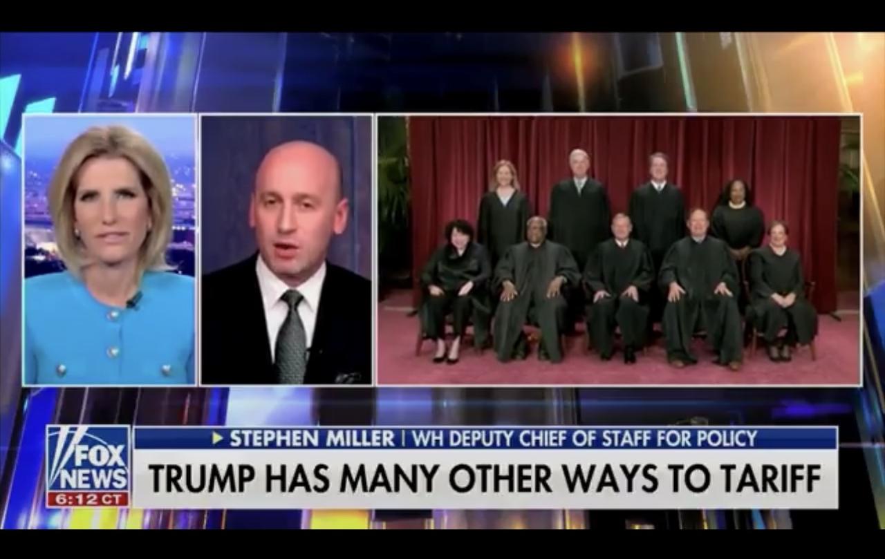 美国白宫副幕僚长斯蒂芬.米勒StephenM ：

“尽管最高法院的裁决懦弱、可