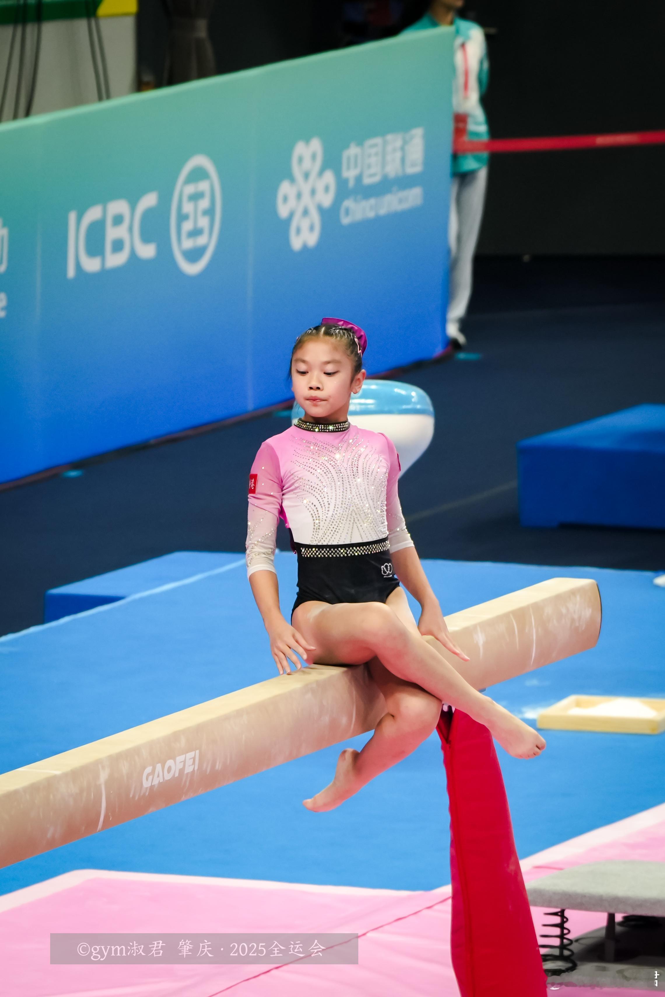 黎芷晴体操 如果我没有认错的话，香港队的这位小朋友来广东二沙集训了👏 