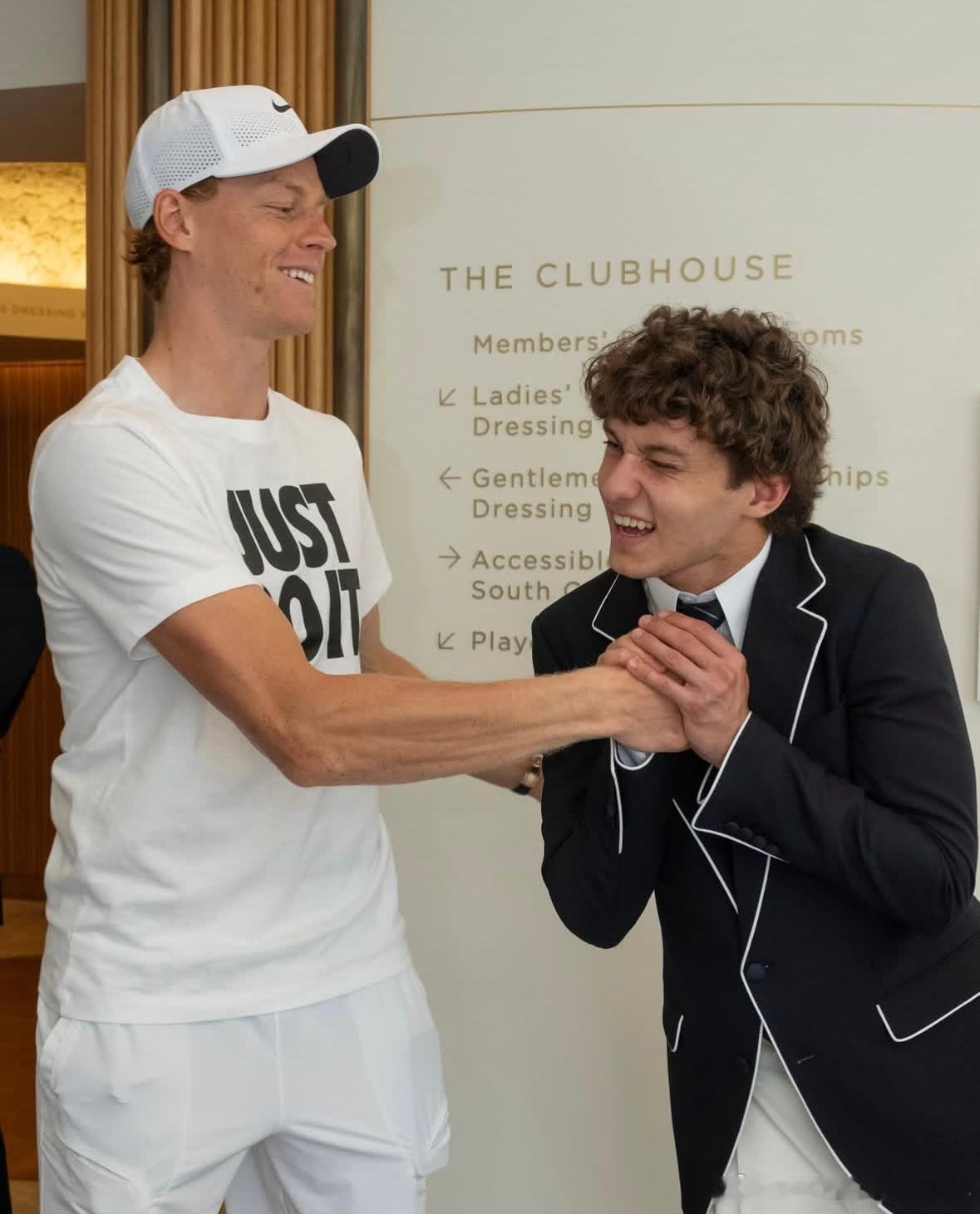 温网2026 辛纳🤝安东内利！！！来啦！昨天Kimi依旧是见到了Jannik，