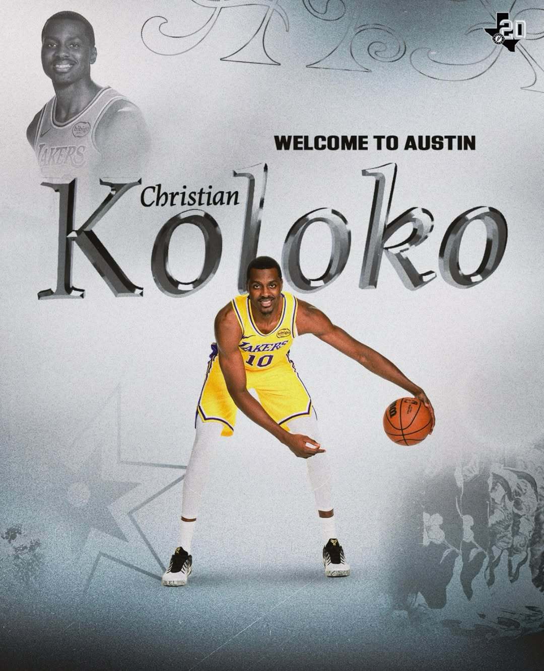 科洛克去奥斯汀马刺队了，祝好。科洛克