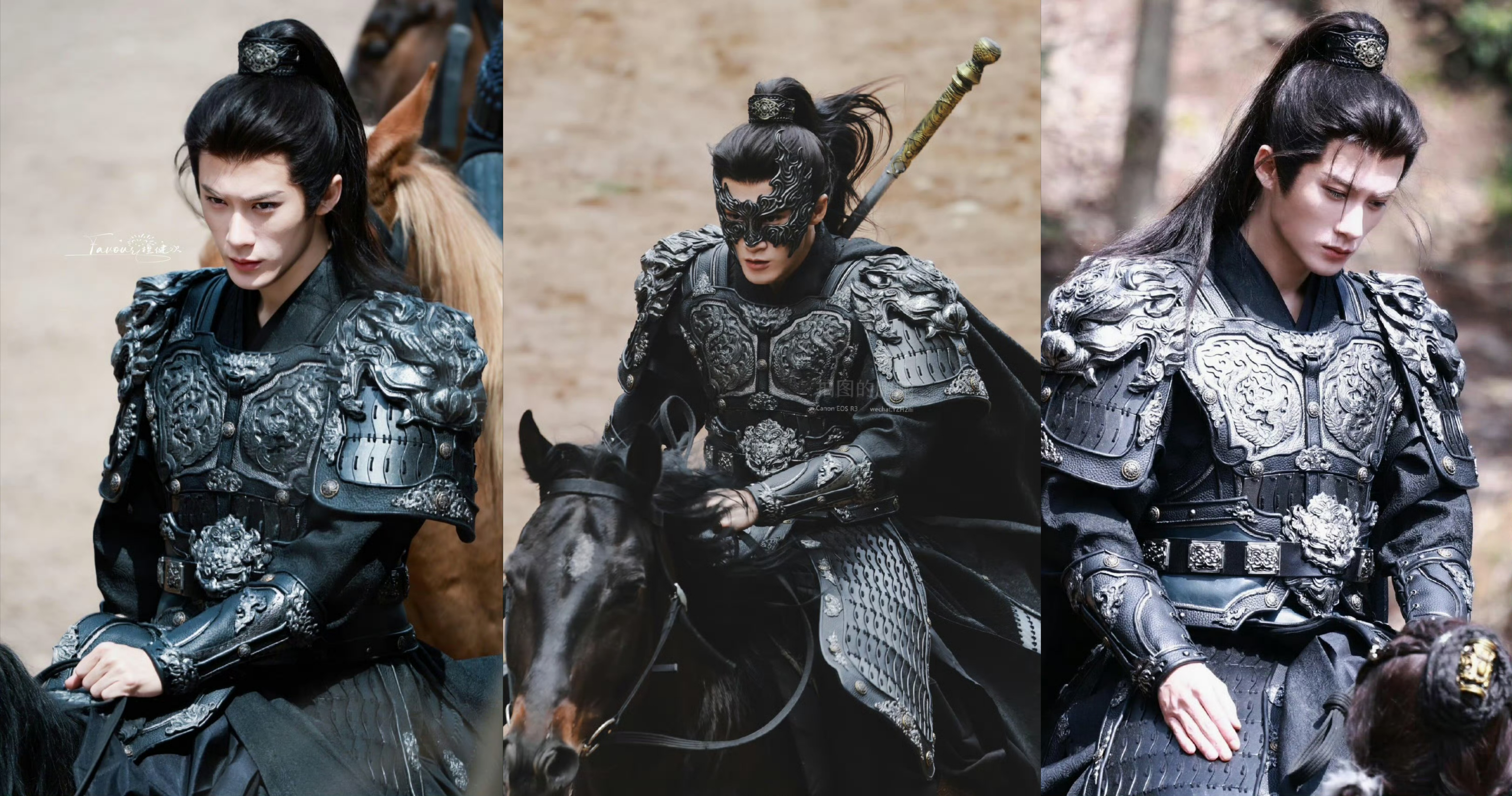 何不同舟渡檀健次谢却山  檀健次《何不同舟渡》的这组将军路透，才真正把沙场宿将的