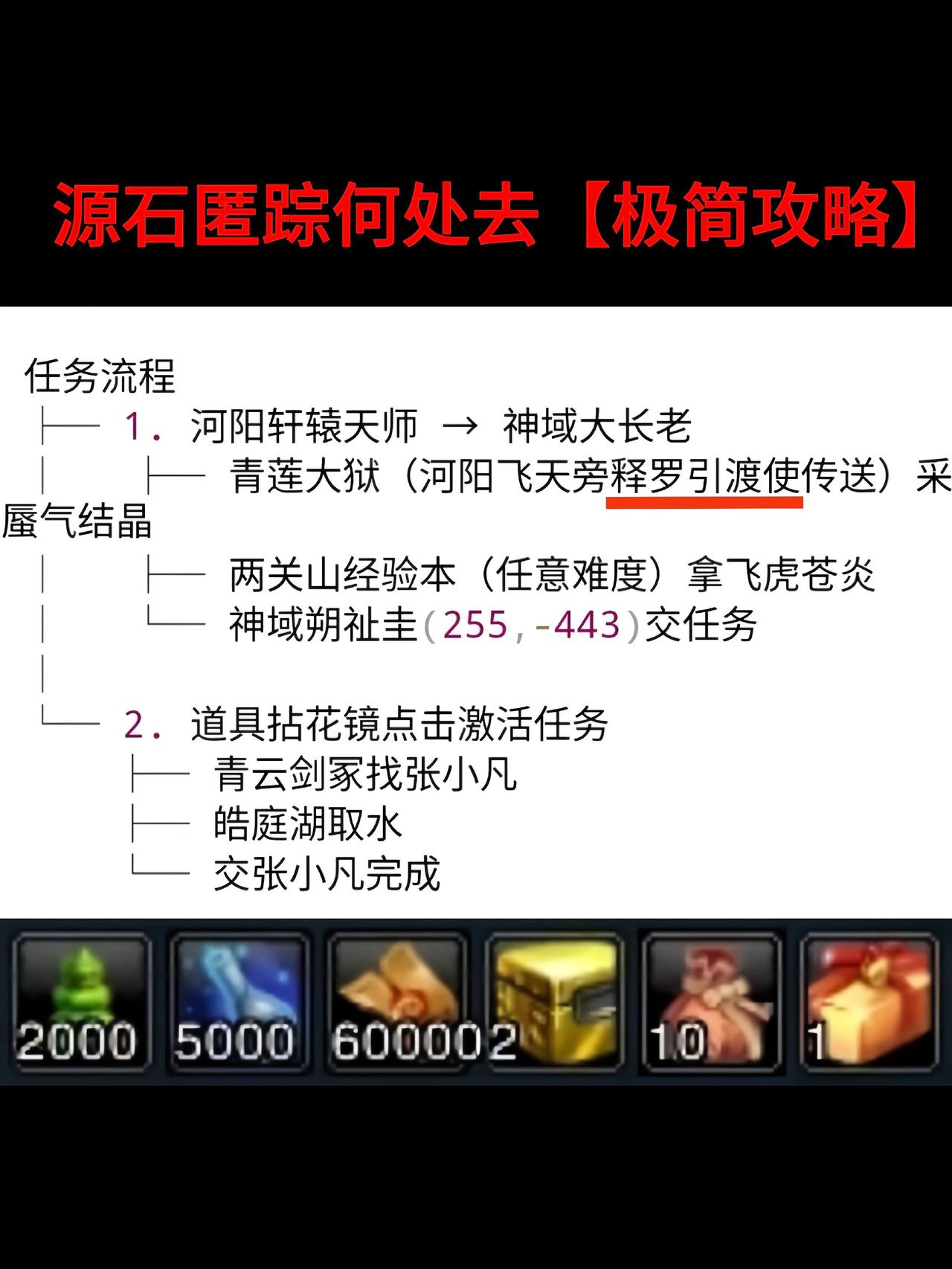 诛仙端游  【源石匿踪何处去】图文攻略   一步到位拿奖励诛仙端游 诛仙3