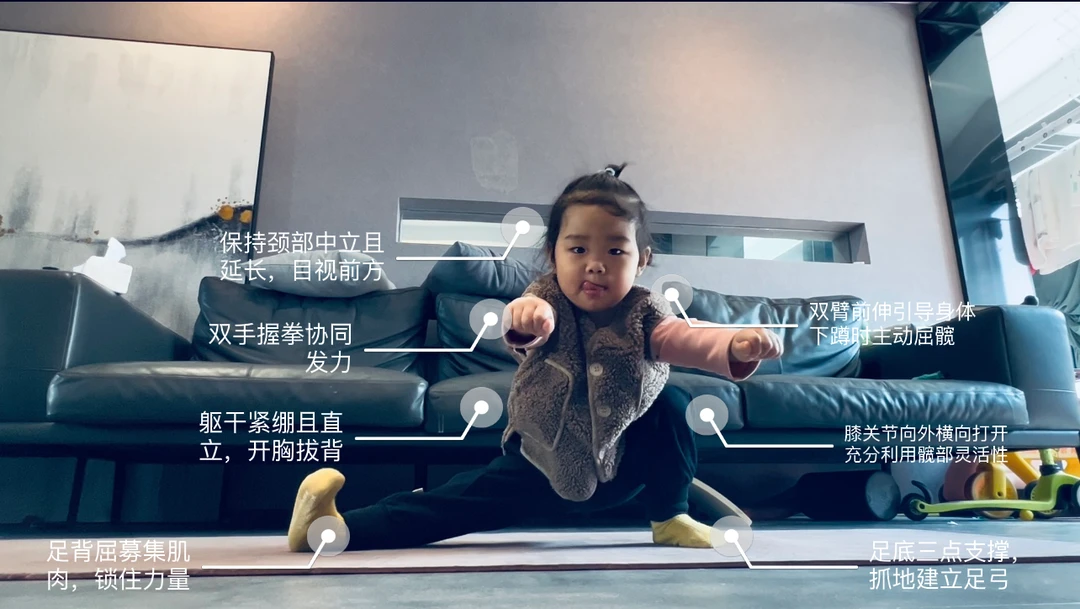 哥萨克蹲，提升关节的协调与稳定