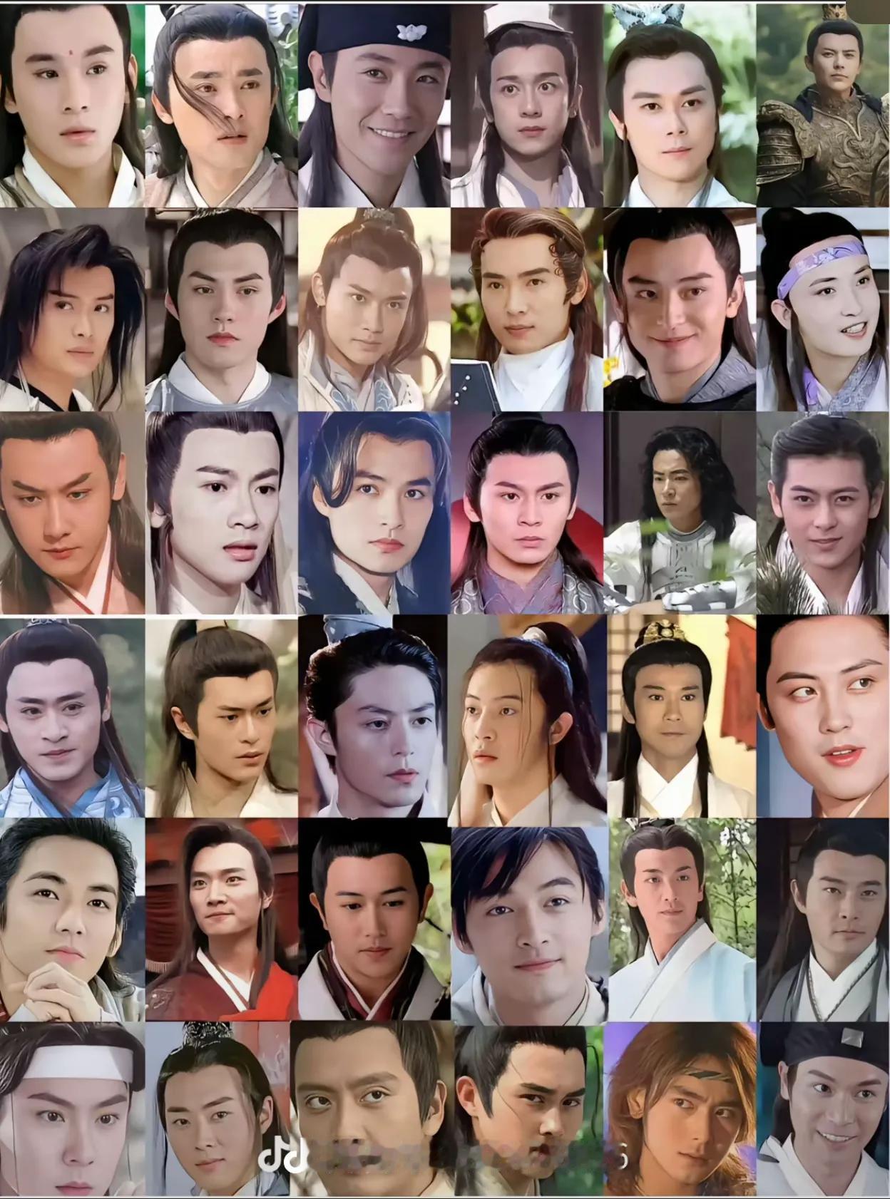 以前的电视剧的帅哥是真帅，早期古装美男 有你的男神吗