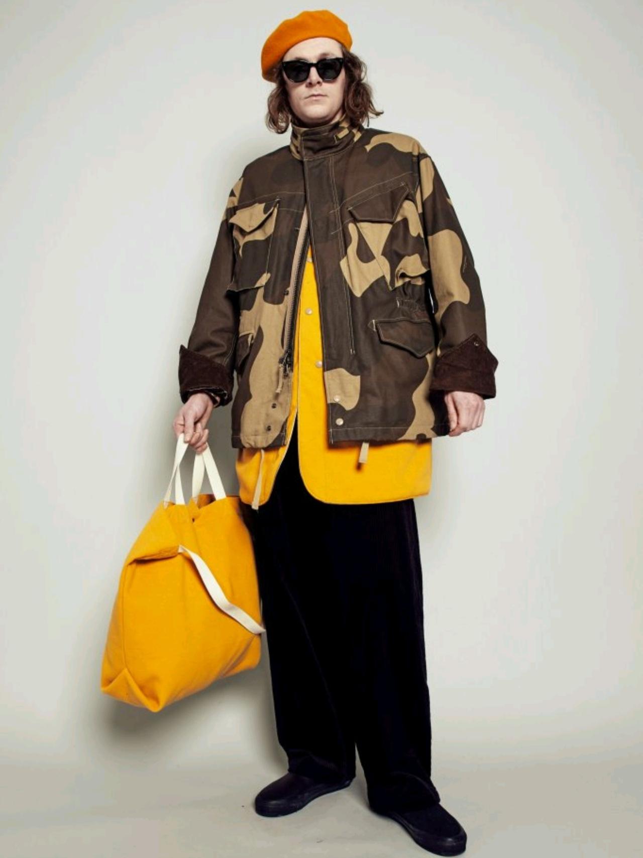 Engineered Garments 2026秋冬男装系列，调色盘取自深秋雨后