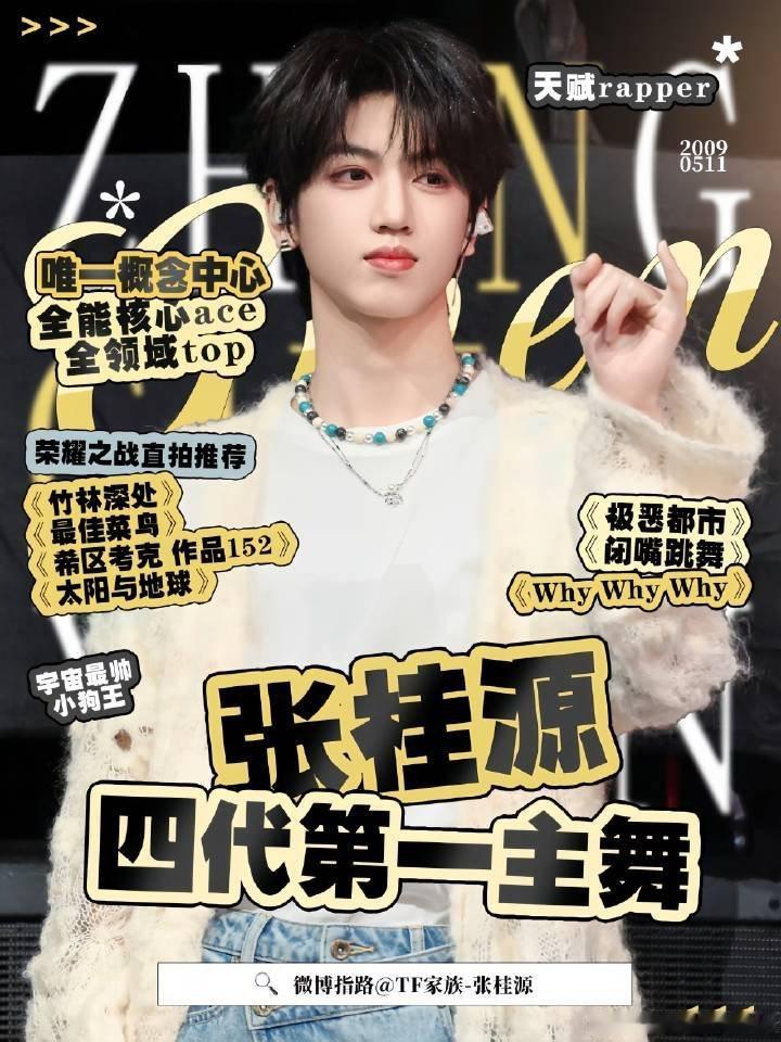 TF四代公式照站位归还实力top张桂源 绝对c位，归还考核倒一王橹杰 应有边角站