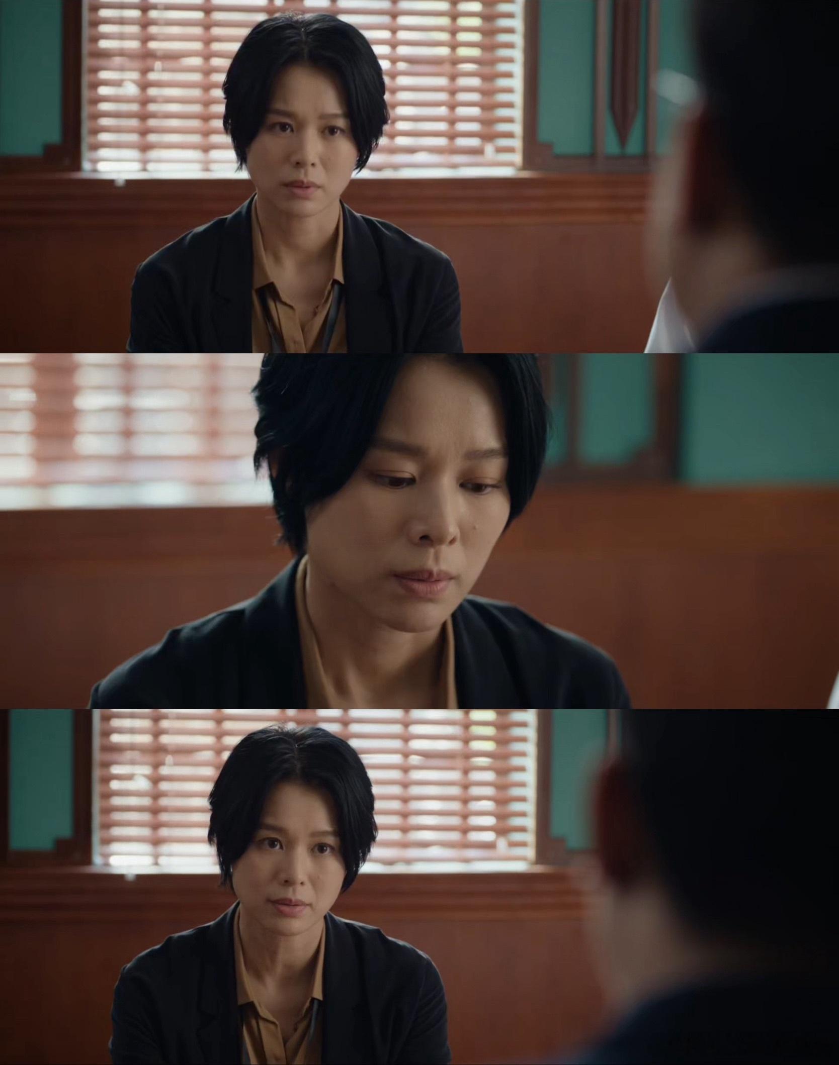 胡杏儿演生气不像演的 《绝命法官》里胡杏儿的唐萱太有张力了！被质疑时，她的愤怒不