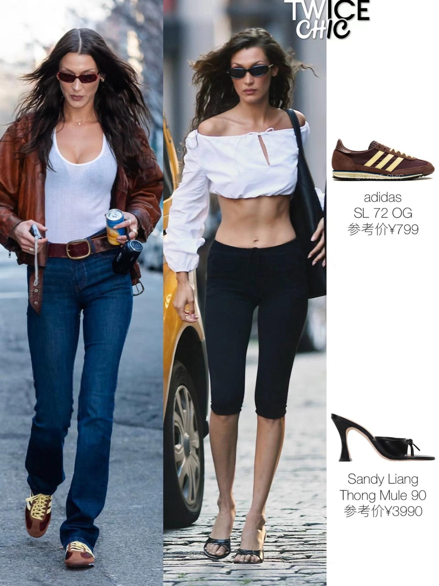 贝贝复出后的街拍，都穿了哪些鞋？Bella Hadid的18双鞋盘点 ...