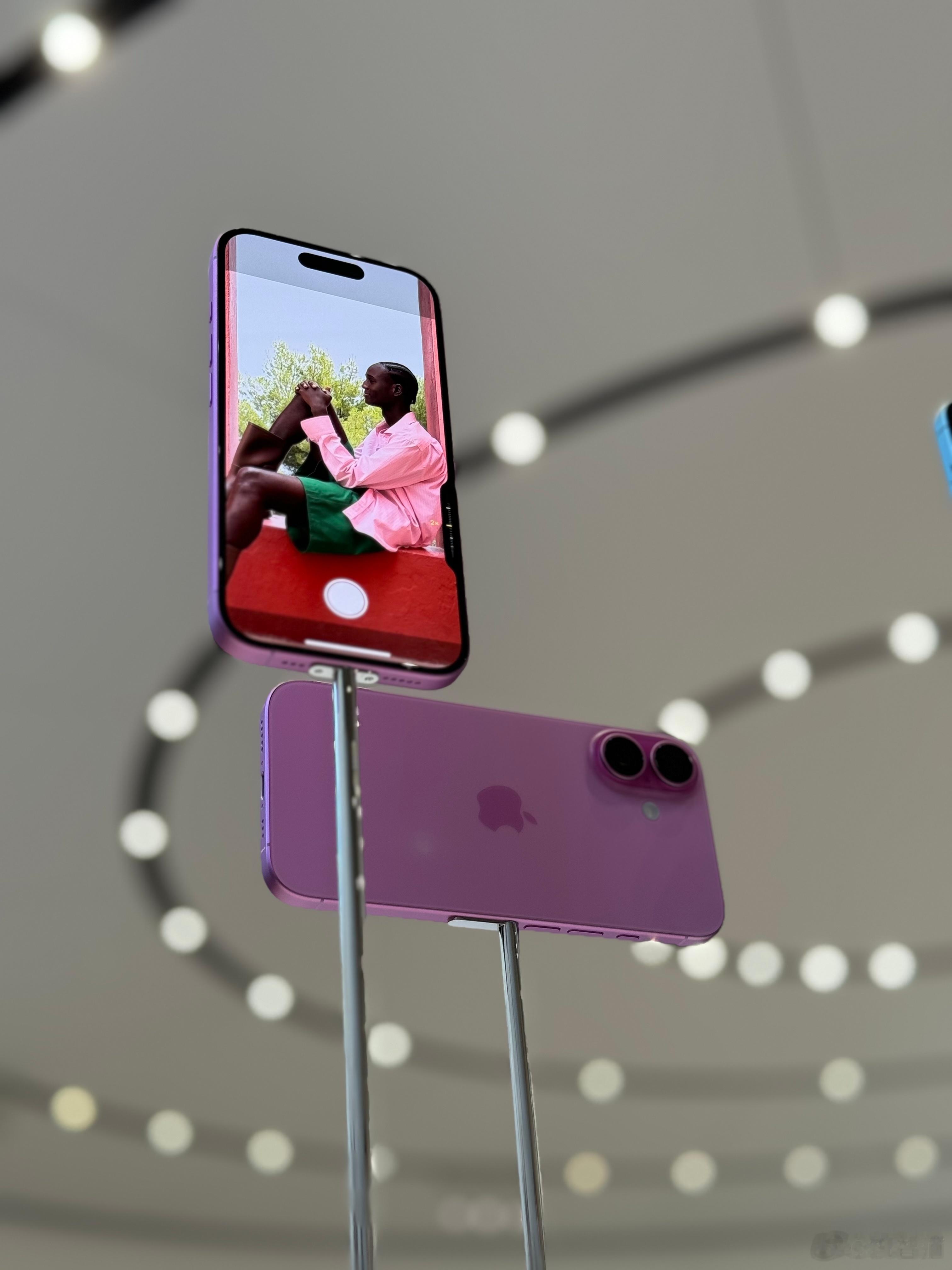 iPhone 16 粉色真机 ​​​
