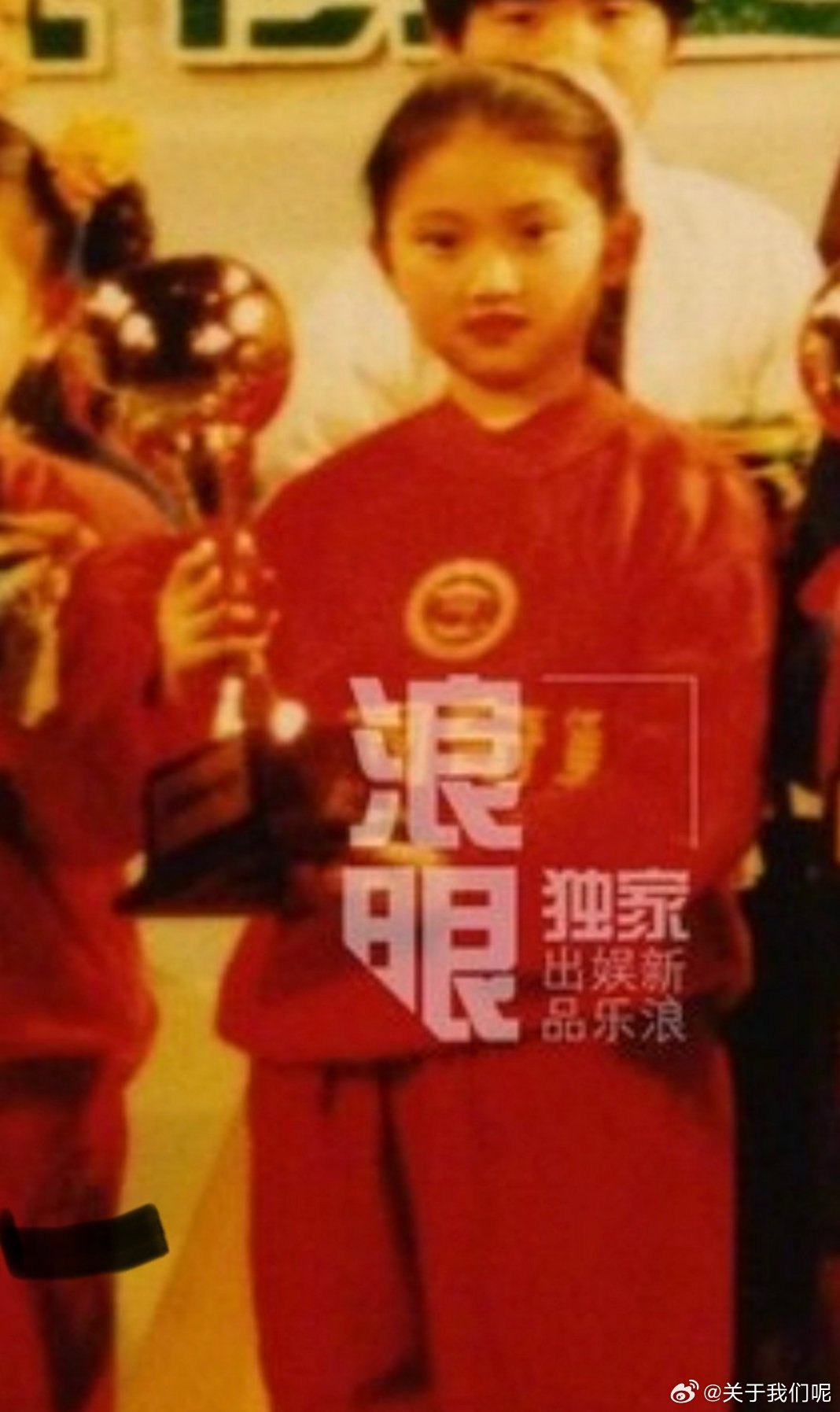 我孩子从小就喜庆啊