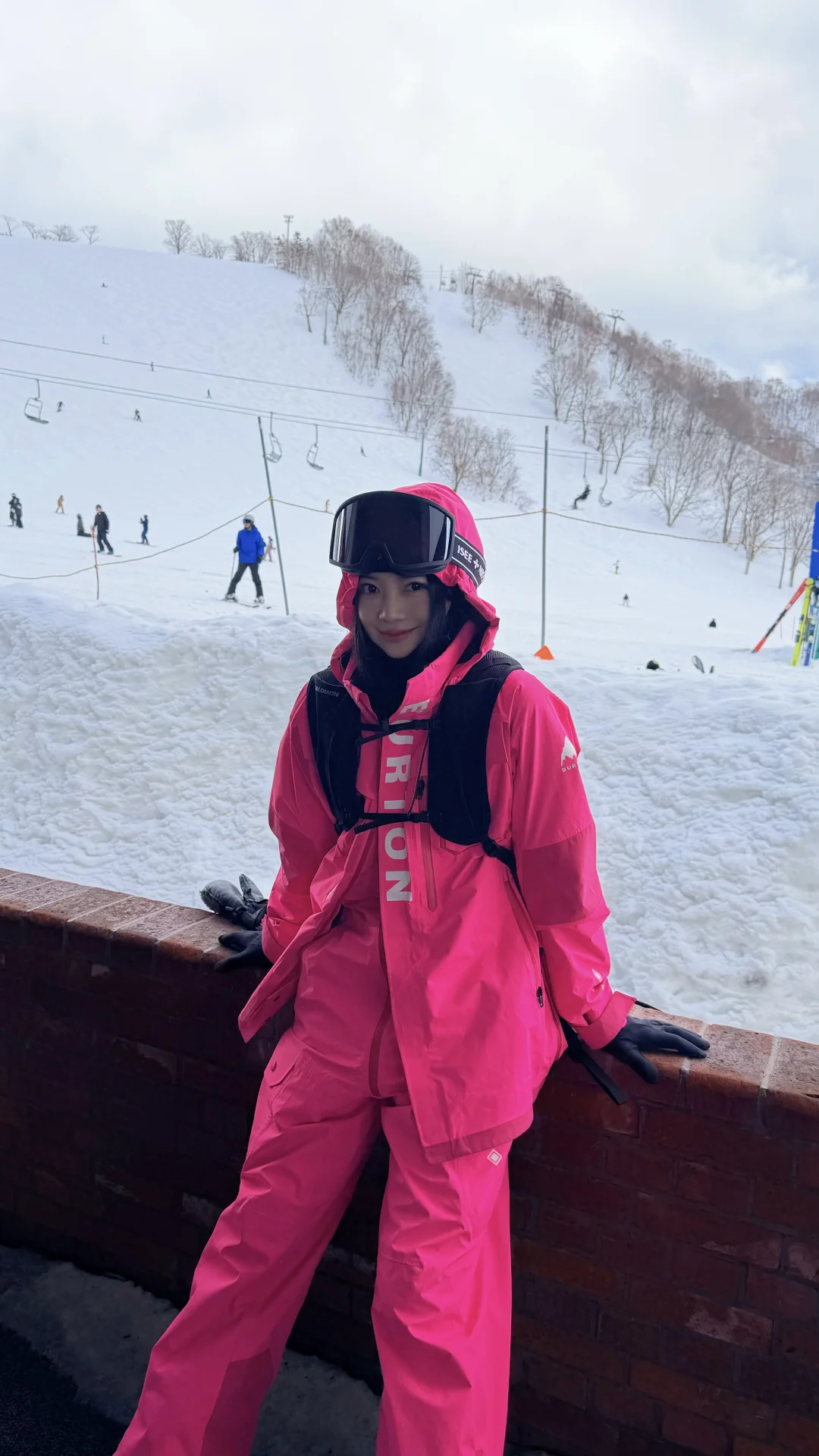 谁说粉雪不能穿粉雪服？