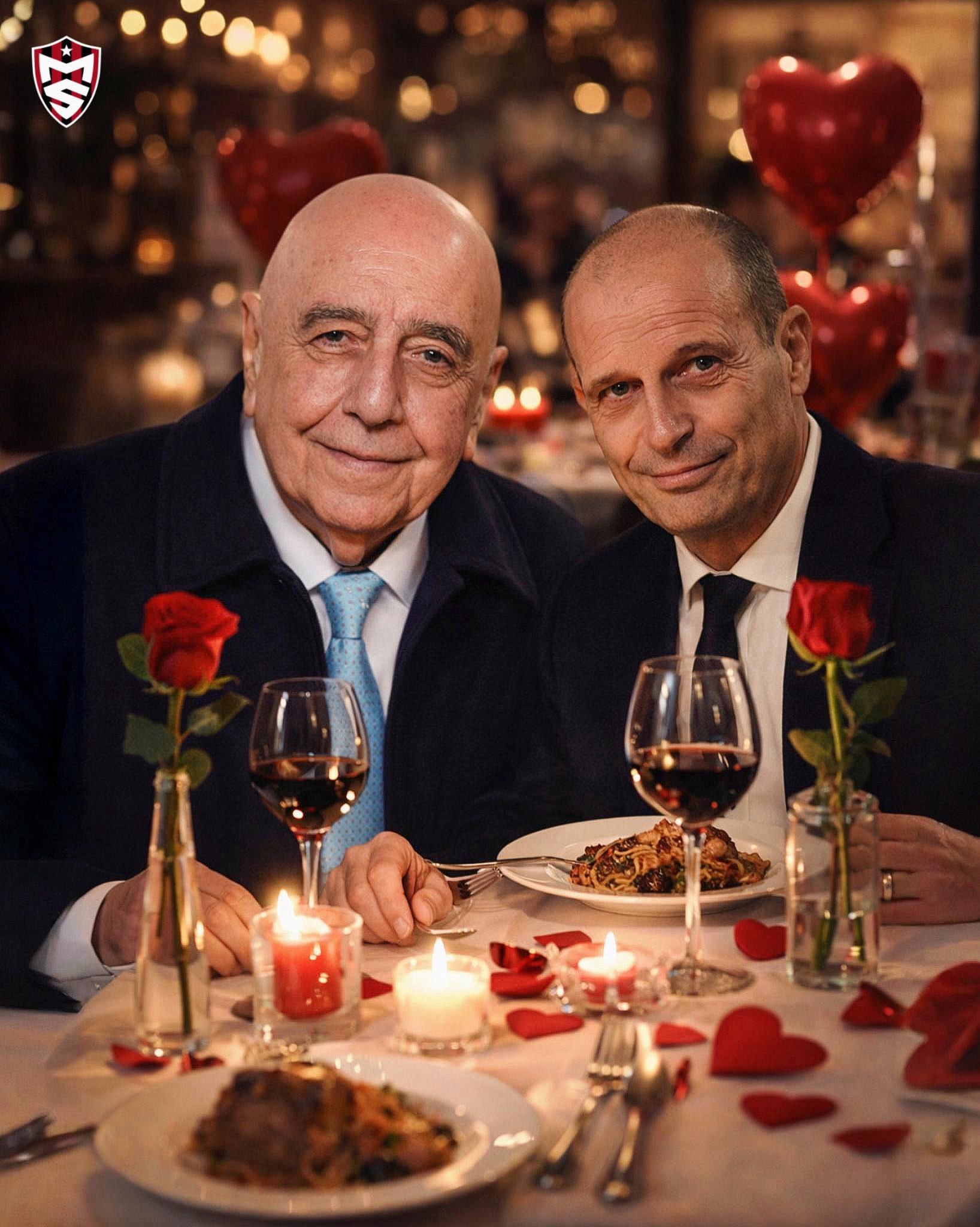 AC米兰 🎙️ 加利亚尼：“我是否支持阿莱格里？不仅如此，我们还一起度过了情人