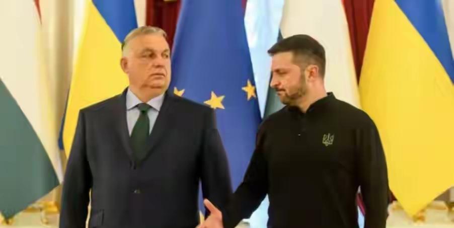 泽连斯基被欧尔班气得咬牙切齿：“维克托”该被抽耳光